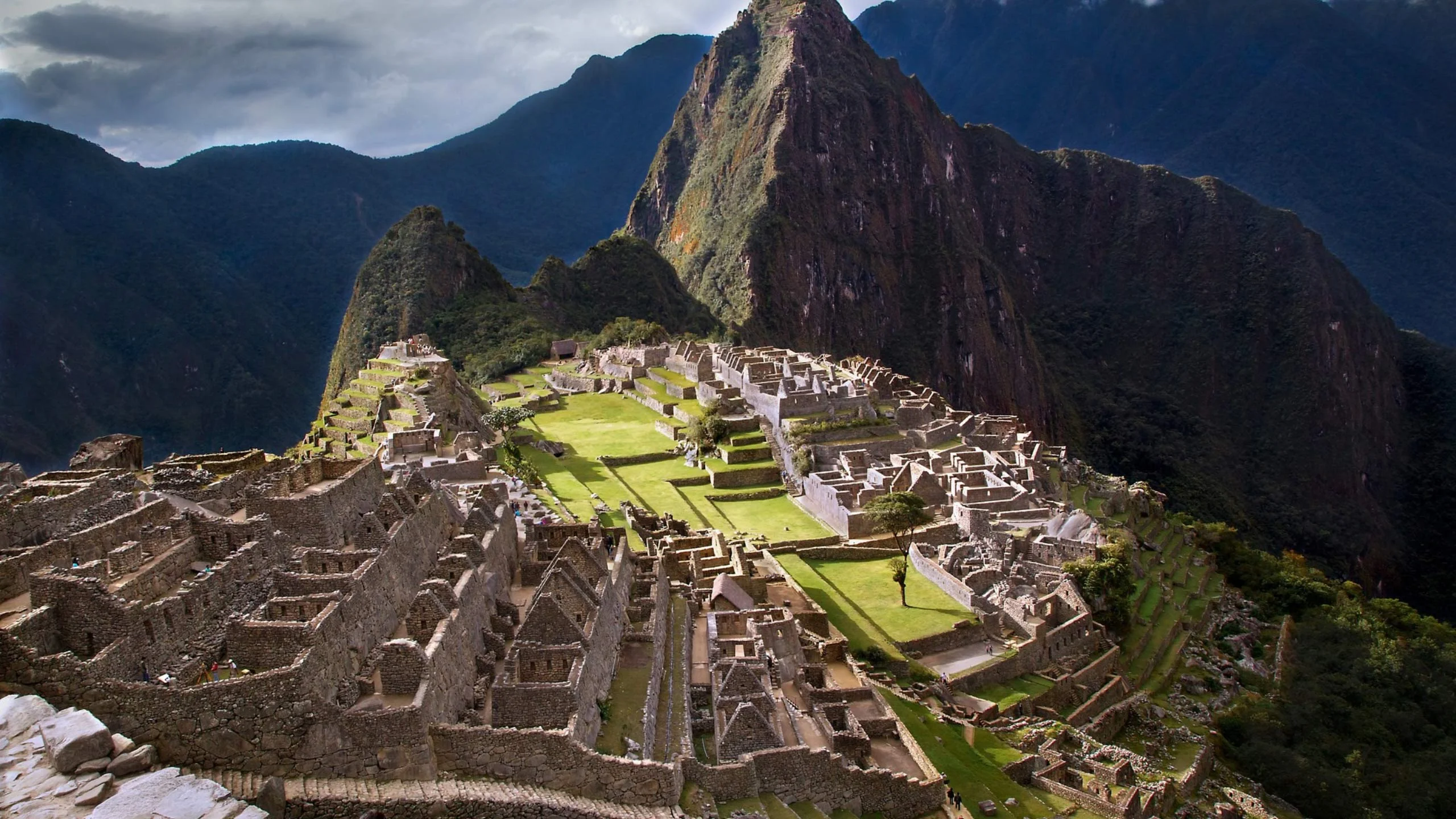Peru tourism - Machu Picchu ancient Incan ruins and South American culture